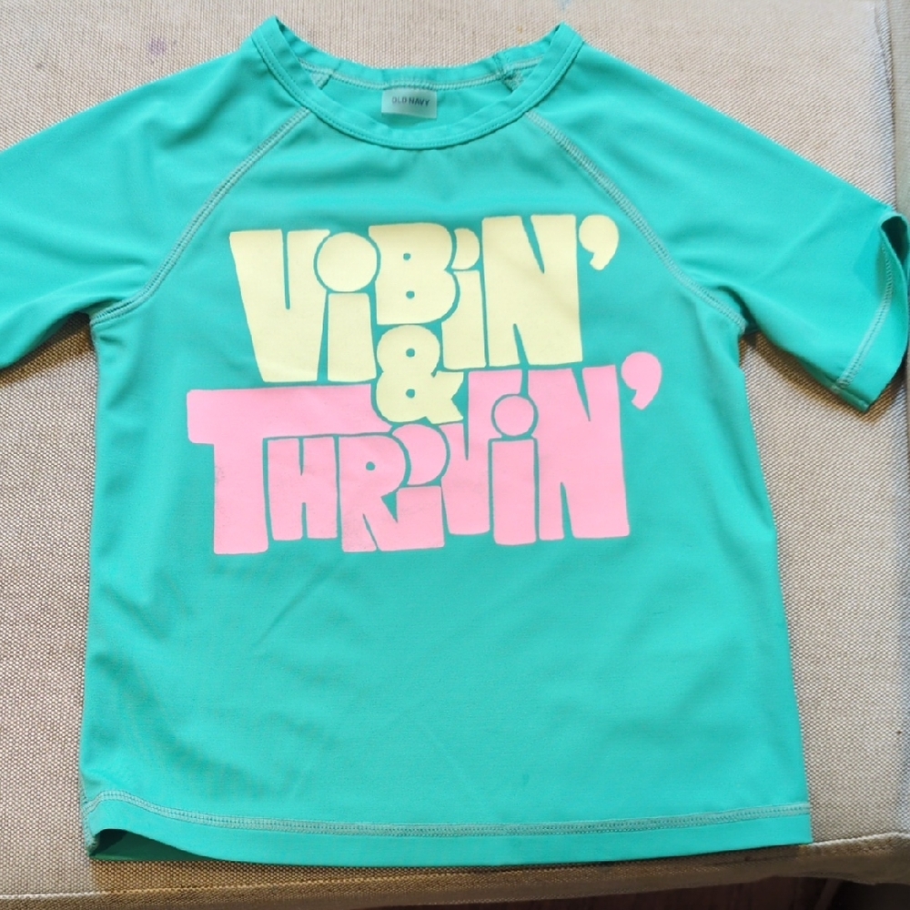Rashguard Short Sleeve Vibin & Thrivin
